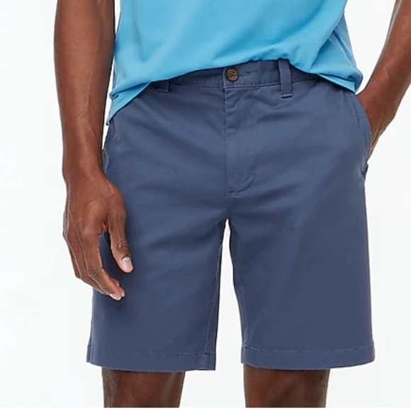J crew overcast blue 9" flex chino short - Picture 1 of 6
